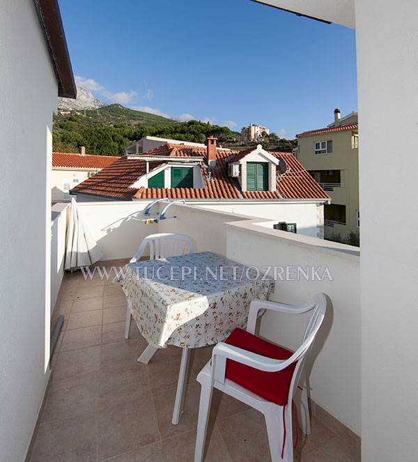 Apartments Ozrenka, Tučepi - balcony