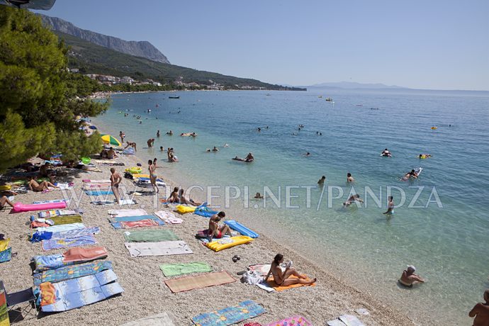 baywatch view, Tučepi, hotel Alga