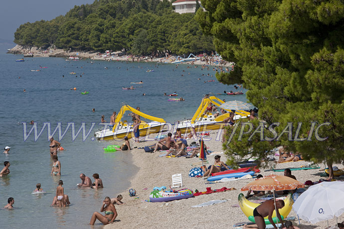 Apartments Pašalić - Tučepi beach aerial view