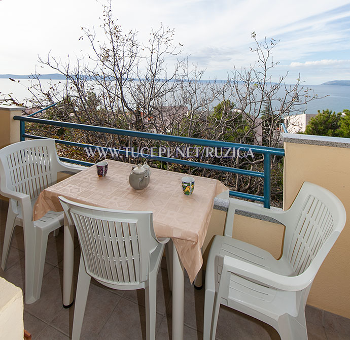 balcony with sea view - Balkon mit Meerblick