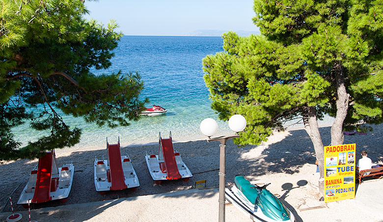 Fun and sport on Tučepi beach