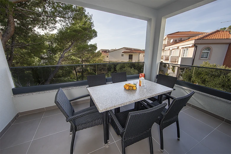 balcony - Apartments Leon Šarić, Tučepi