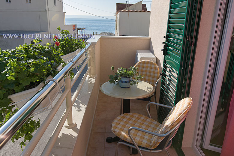 balcony - Apartments Maja Ševelj, Tučepi