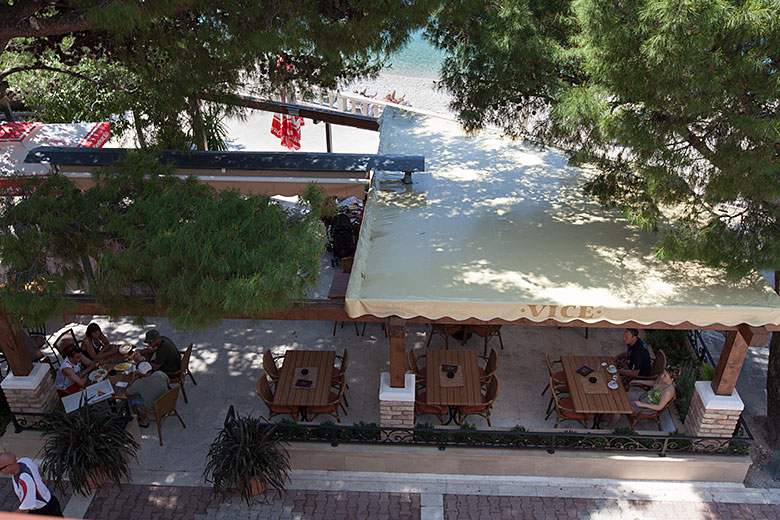 sea view from balcony