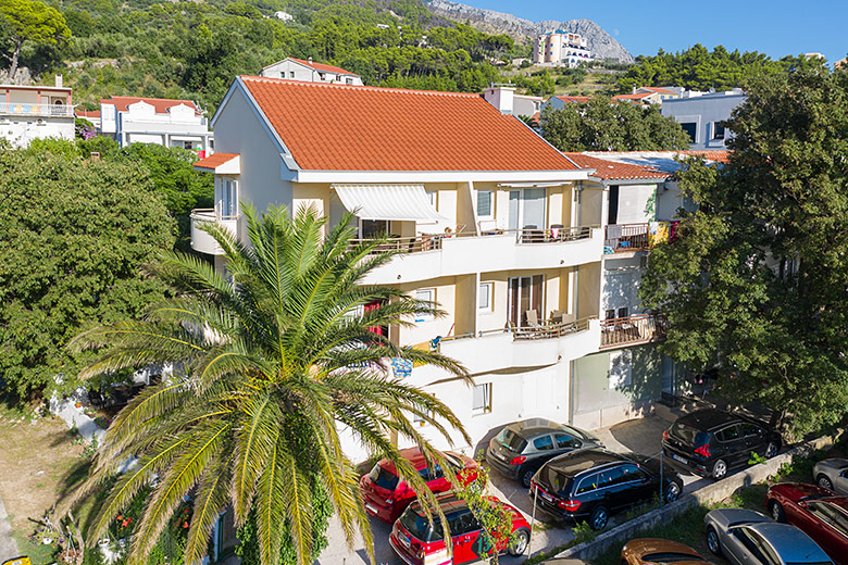 house - aerial view