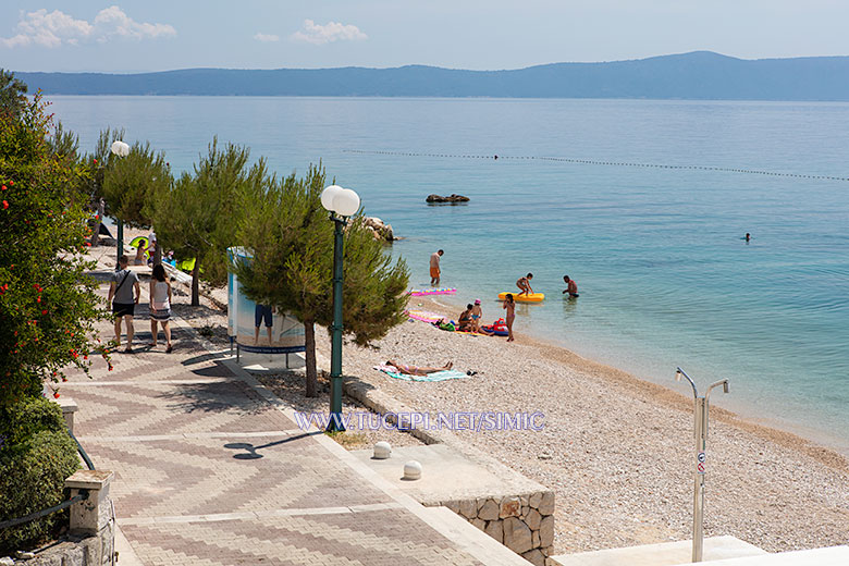 Apartments Šimić, Tučepi - balcony with sea view