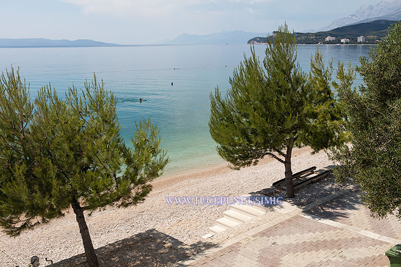 Apartments Šimić, Tučepi - balcony with sea view