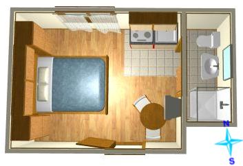 Apartments Šimić, Tučepi - plan