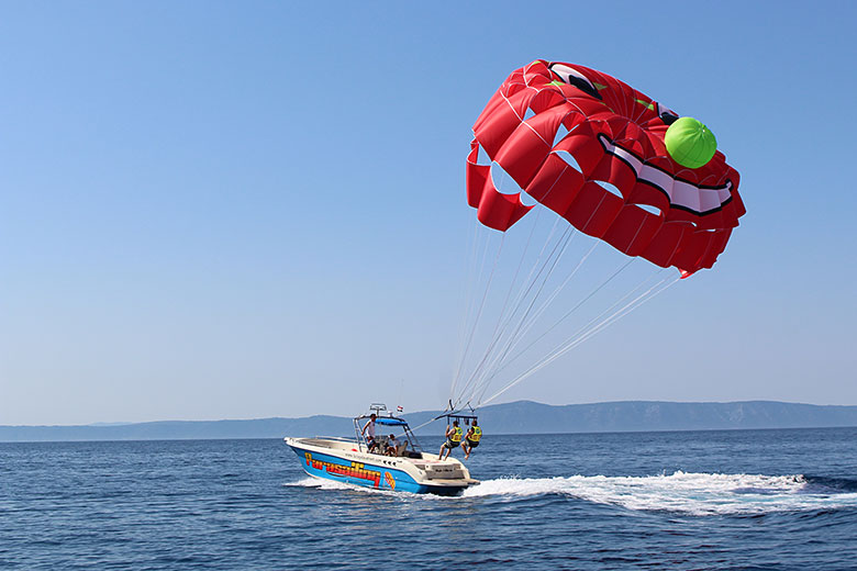 parasailling, Watersport centre, Tučepi