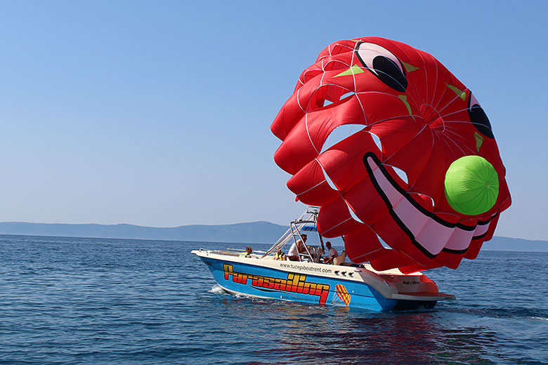 parasailling, Watersport centre, Tučepi