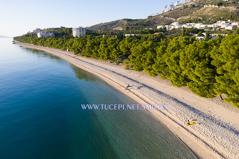 Beach Slatina in Tučepi