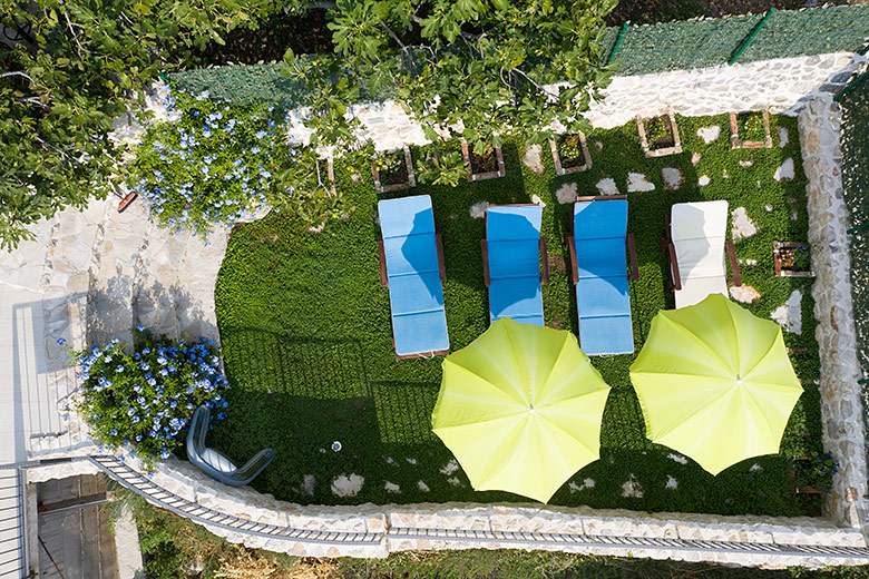 Villa Stina, Tučepi - pool, aerial view