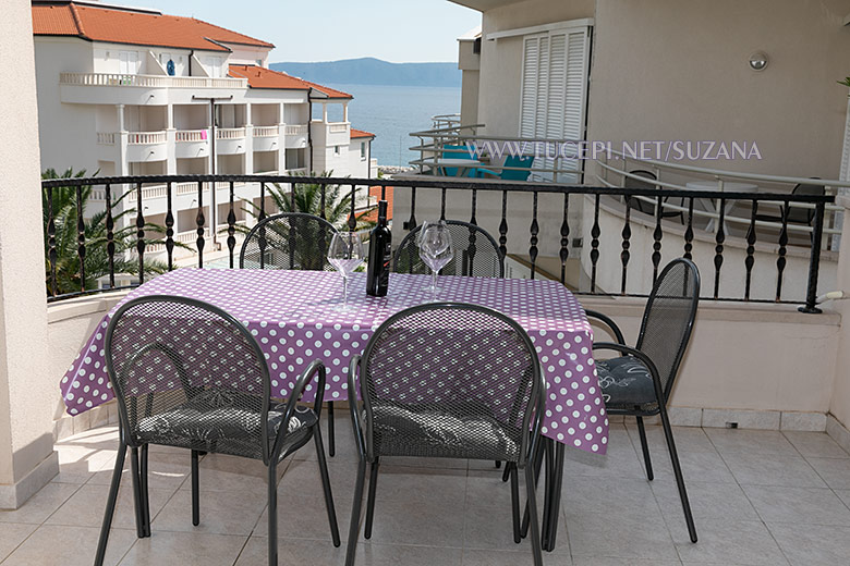 apartments Suzana, Tuepi - balcony