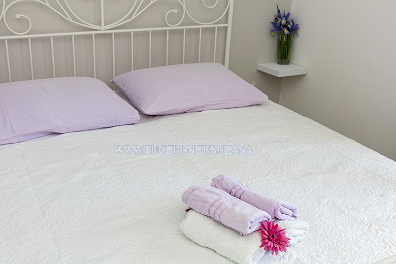 apartments Suzana, Tuepi - bed linen, towels