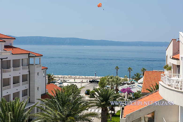 apartments Suzana, Tuepi - sea view from stairs