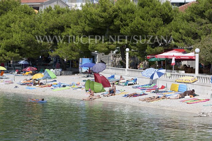 Strand in der Zentrum