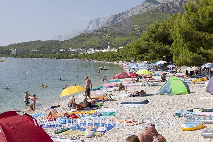 Beach Kraj in Tucepi