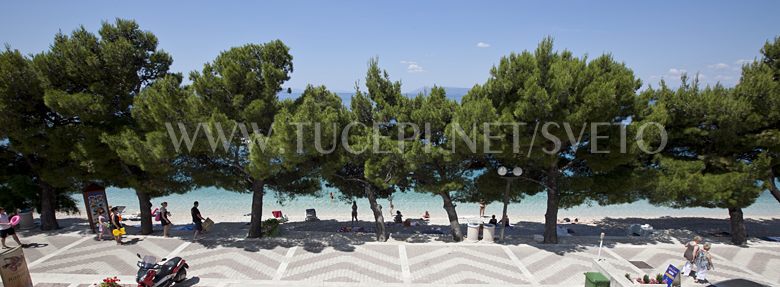 Apartments Sveto, Tučepi - balcony with sea view