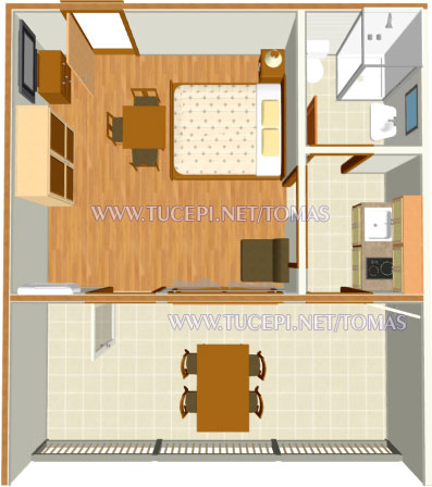 apartment's plan