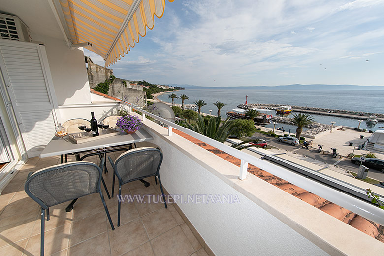 Apartments Vanja - balcony with seaview