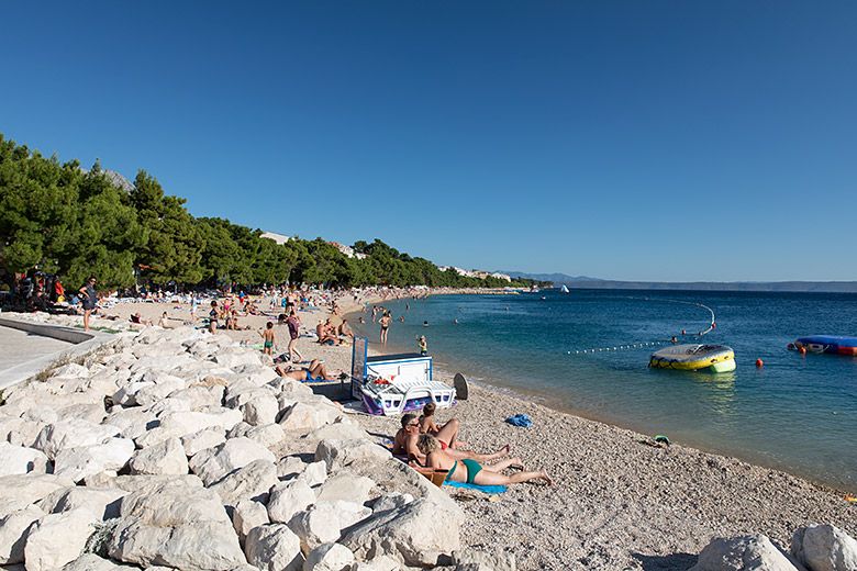 Beach Kraj in Tučepi