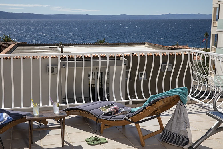 Villa Fina, Tučepi, house - terrace