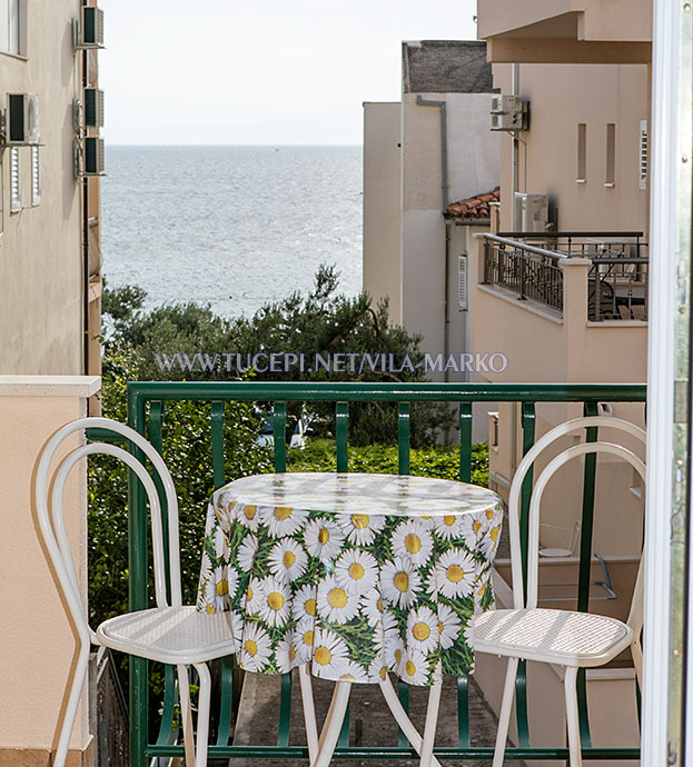 Apartments Vila Marko, Tučepi - balcony