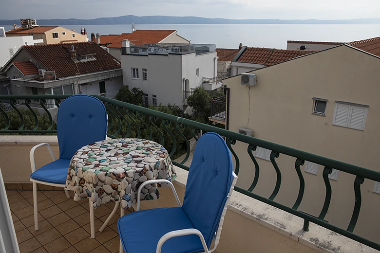 Apartments Vila Marko, Tučepi - balcony with sea view