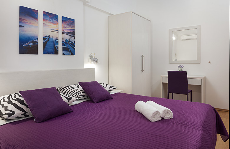 bedroom - Apartments Vila Nela, Tučepi