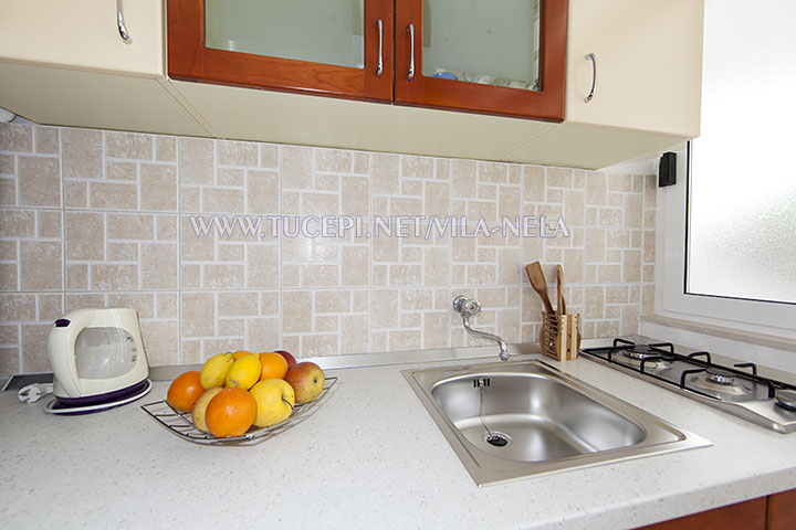 kitchen, Apartments Vila Nela, Tučepi