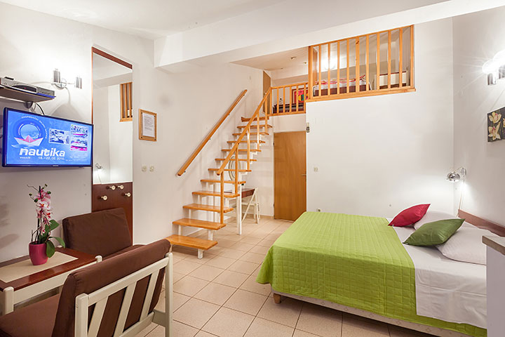 bedroom, Apartments Vila Nela, Tučepi