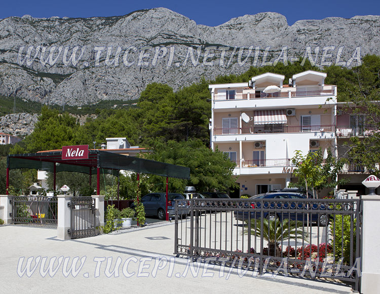 house, parking and arbor, Vila Nela, Tučepi