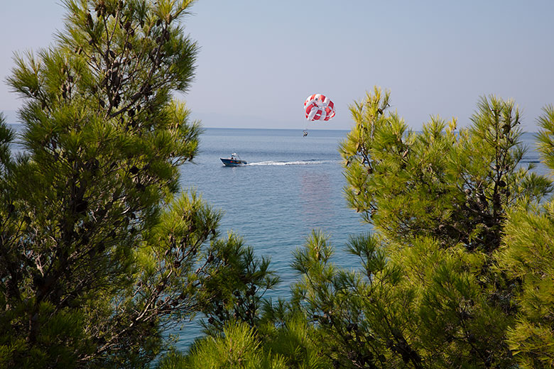 view from balcony, apartments Norka, Tučepi