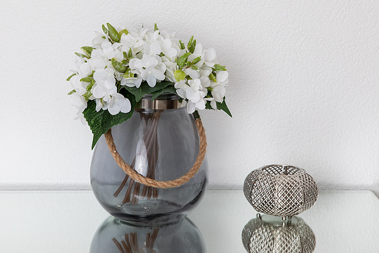 flowers in the hall