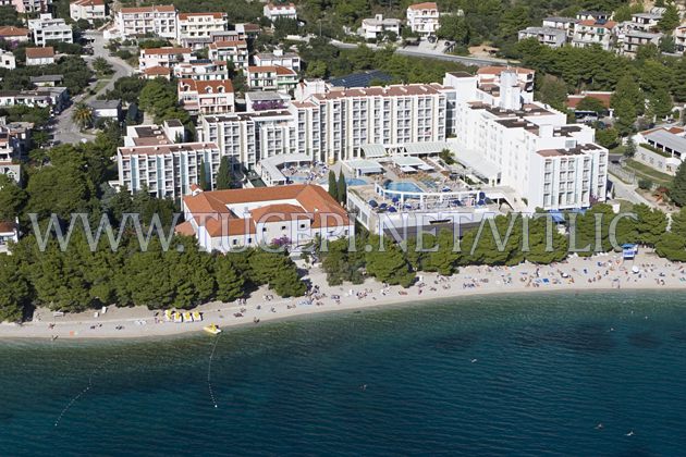 beach at hotel Kaštelet