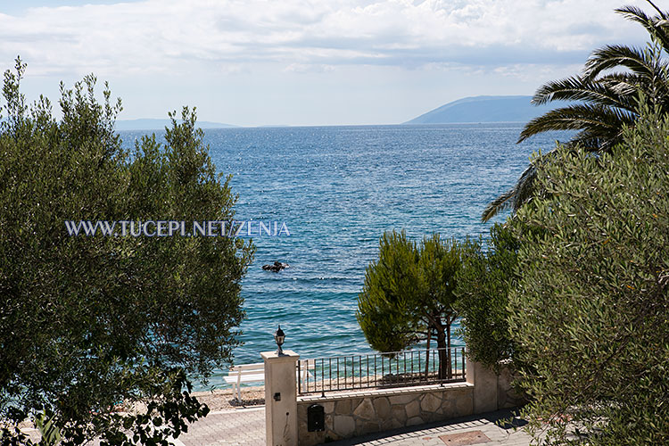 balcony with sea view